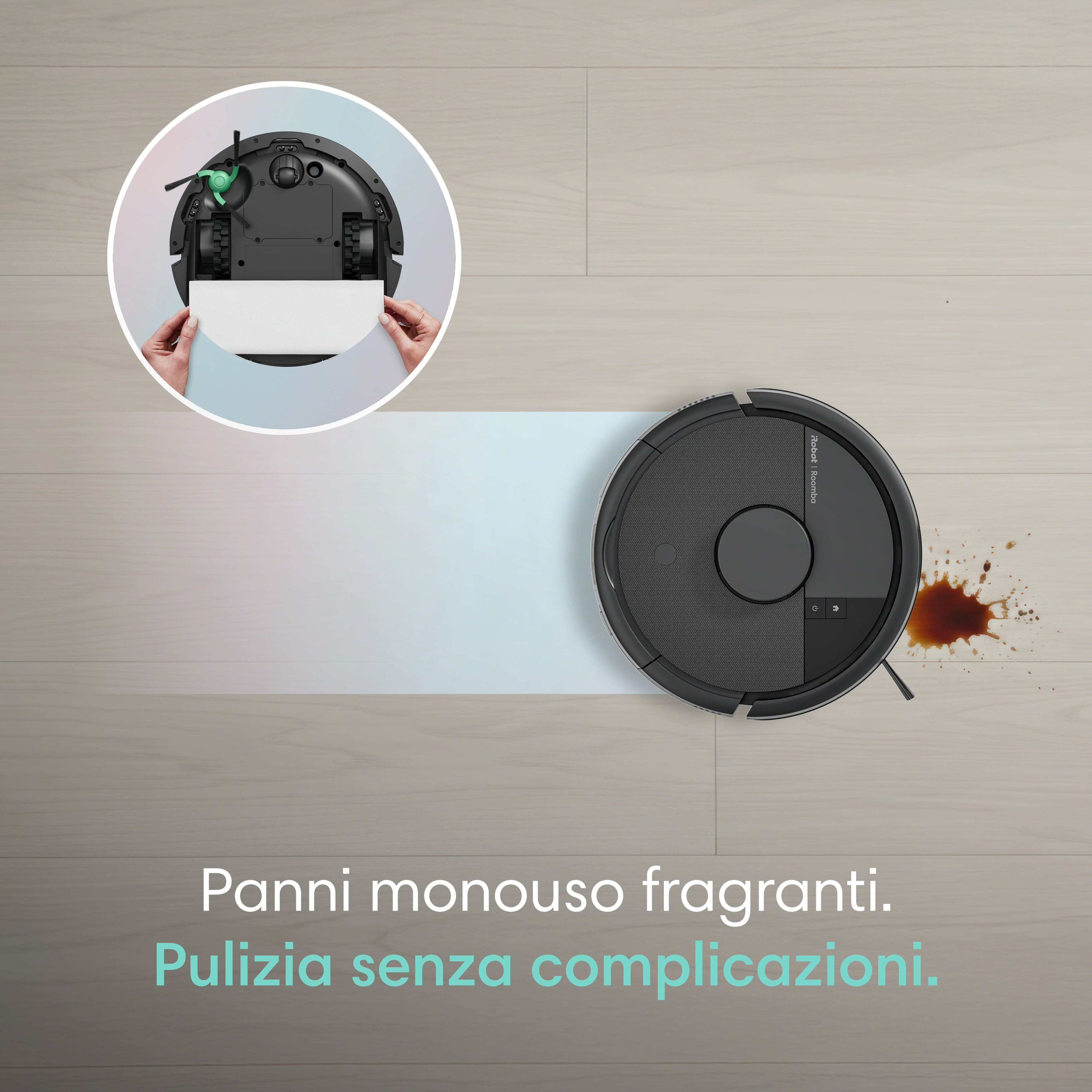 Roomba_Mini_Black_InSitu_Amazon_Gallery_08_Disposable_Pads_4000x4000_it-IT.jpg